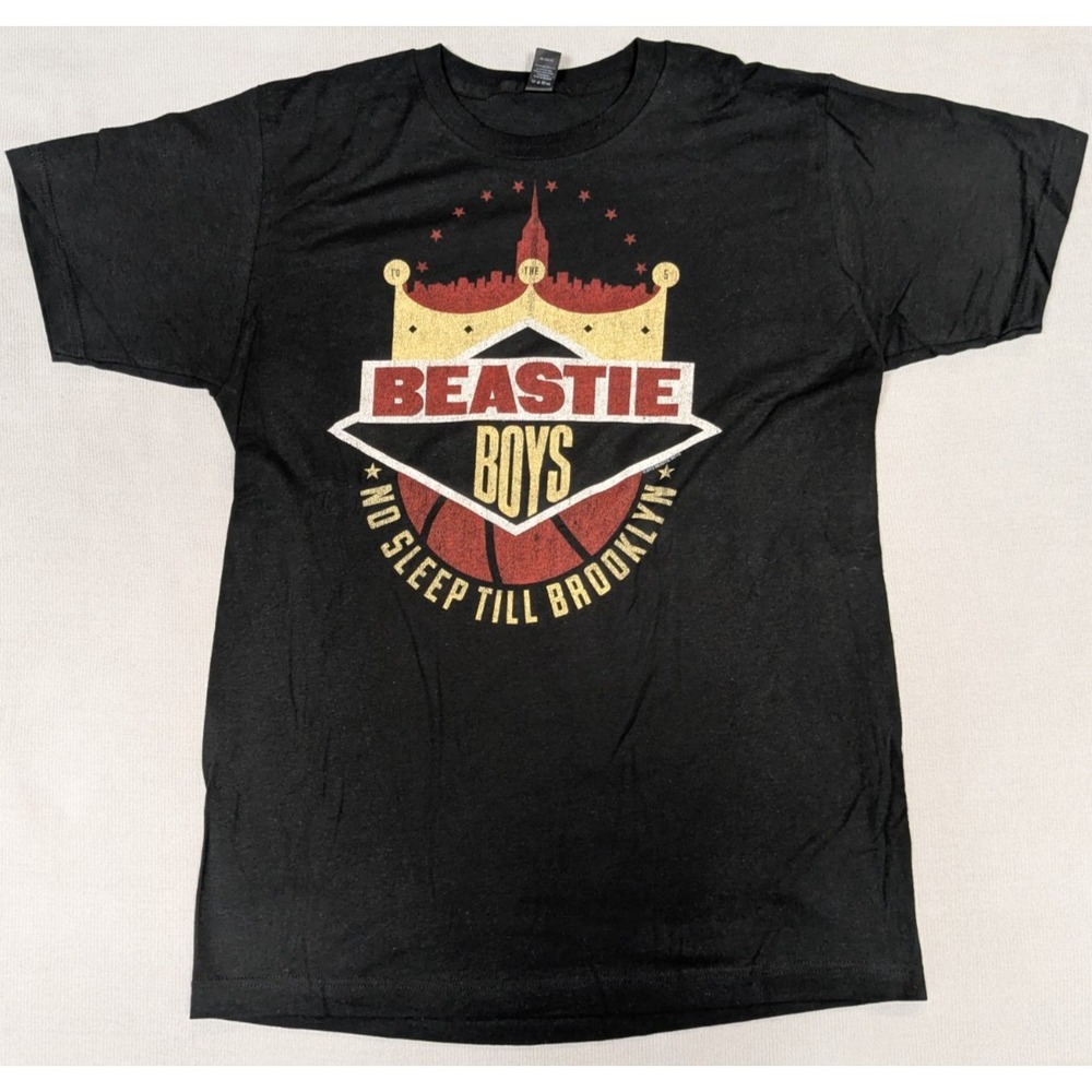 Beastie Boys Shirt Mens Medium Black Band Tee Rap Rock Hip Hop Punk Brooklyn NYC